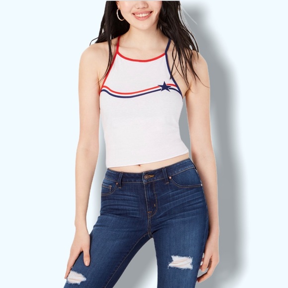 💥BUNDLE💥 2 Freeze Tank Top Red & White - Picture 3 of 8